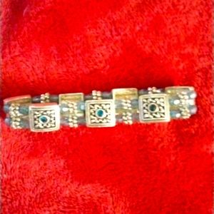 Silver color bracelet in like new condition